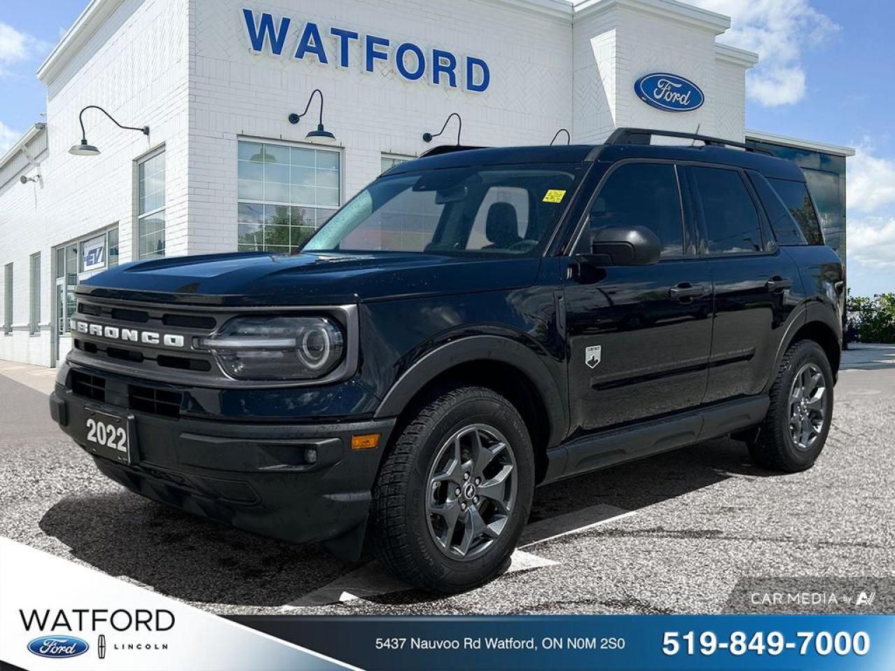 Used 2022 Ford Bronco Sport Big Bend 4x4 for sale in Watford, ON