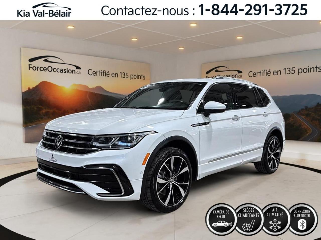 Used 2022 Volkswagen Tiguan HIGHLINE R-LINE * TURBO * AWD * CUIR * TOIT * A/C for sale in Québec, QC