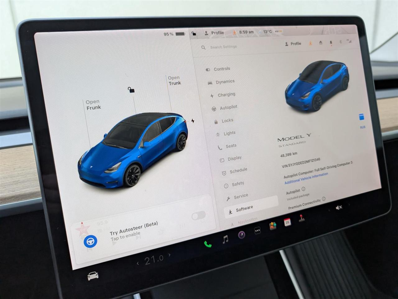 2021 Tesla Model Y STANDARD