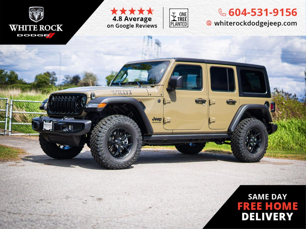 New 2025 Jeep Wrangler SPORT for sale in Surrey, BC