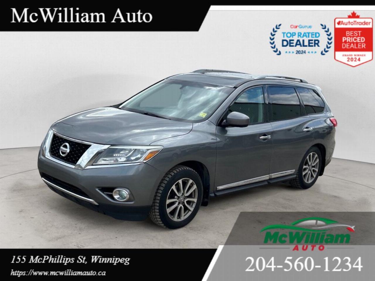 Used 2015 Nissan Pathfinder SL 4dr 4x4 CVT for sale in Winnipeg, MB