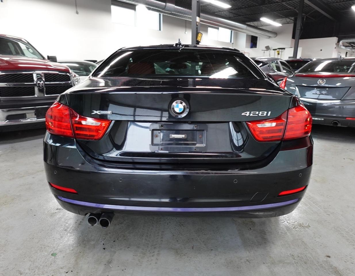 2014 BMW 4 Series BLACK ON RED ,428 XI COUPE MUST SEE - Photo #5