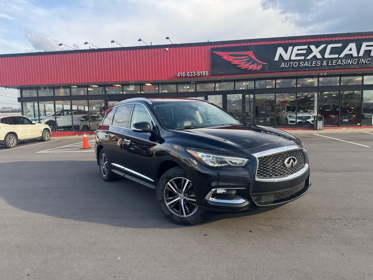 Used 2020 Infiniti QX60 PURE AWD 7 PASS AWD LEATHER SUNROOF CARPLAY CAMERA for sale in North York, ON