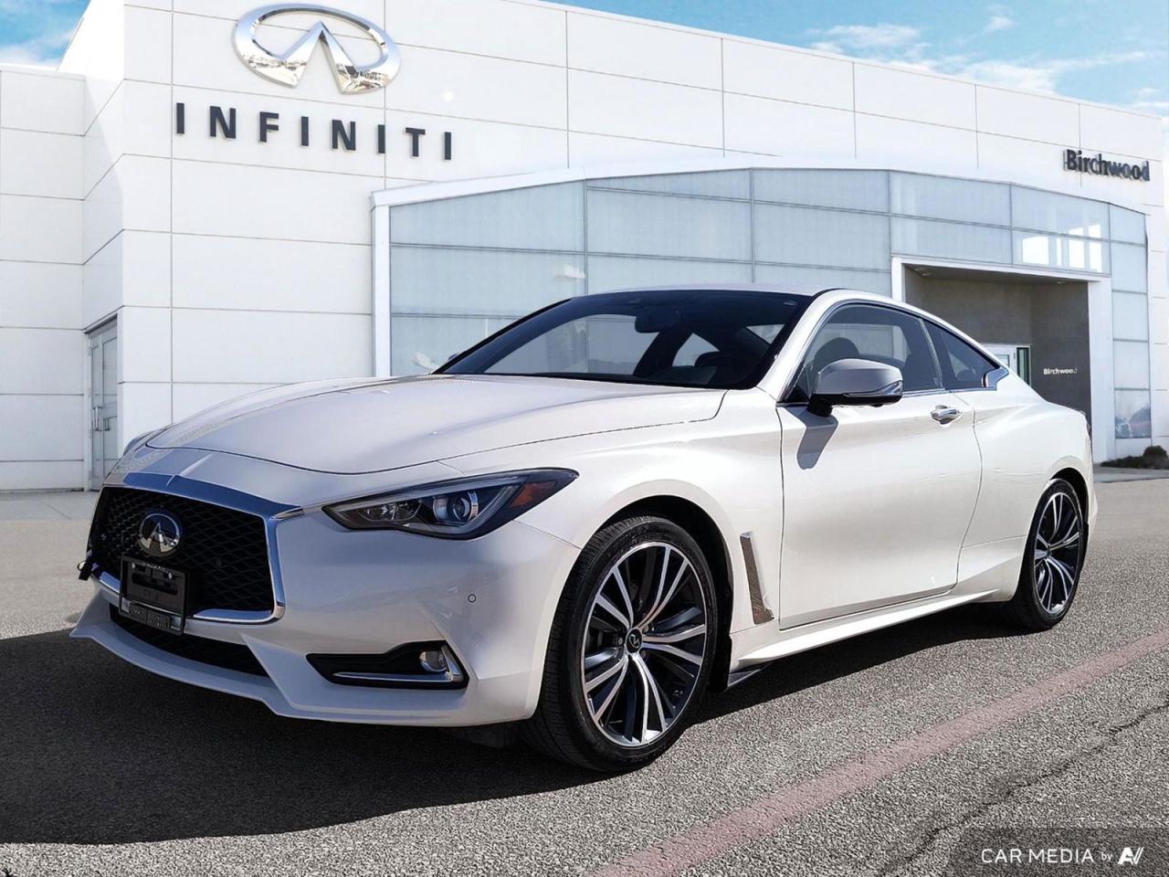Used 2021 Infiniti Q60 LUXE Accident Free | Locally Owned | Low KM's for sale in Winnipeg, MB