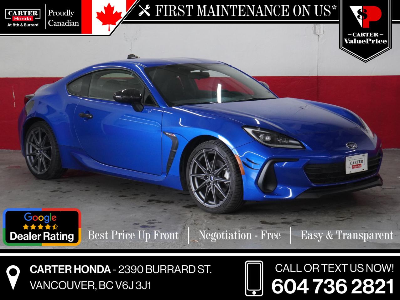 Used 2023 Subaru BRZ Sport-tech Auto for sale in Vancouver, BC