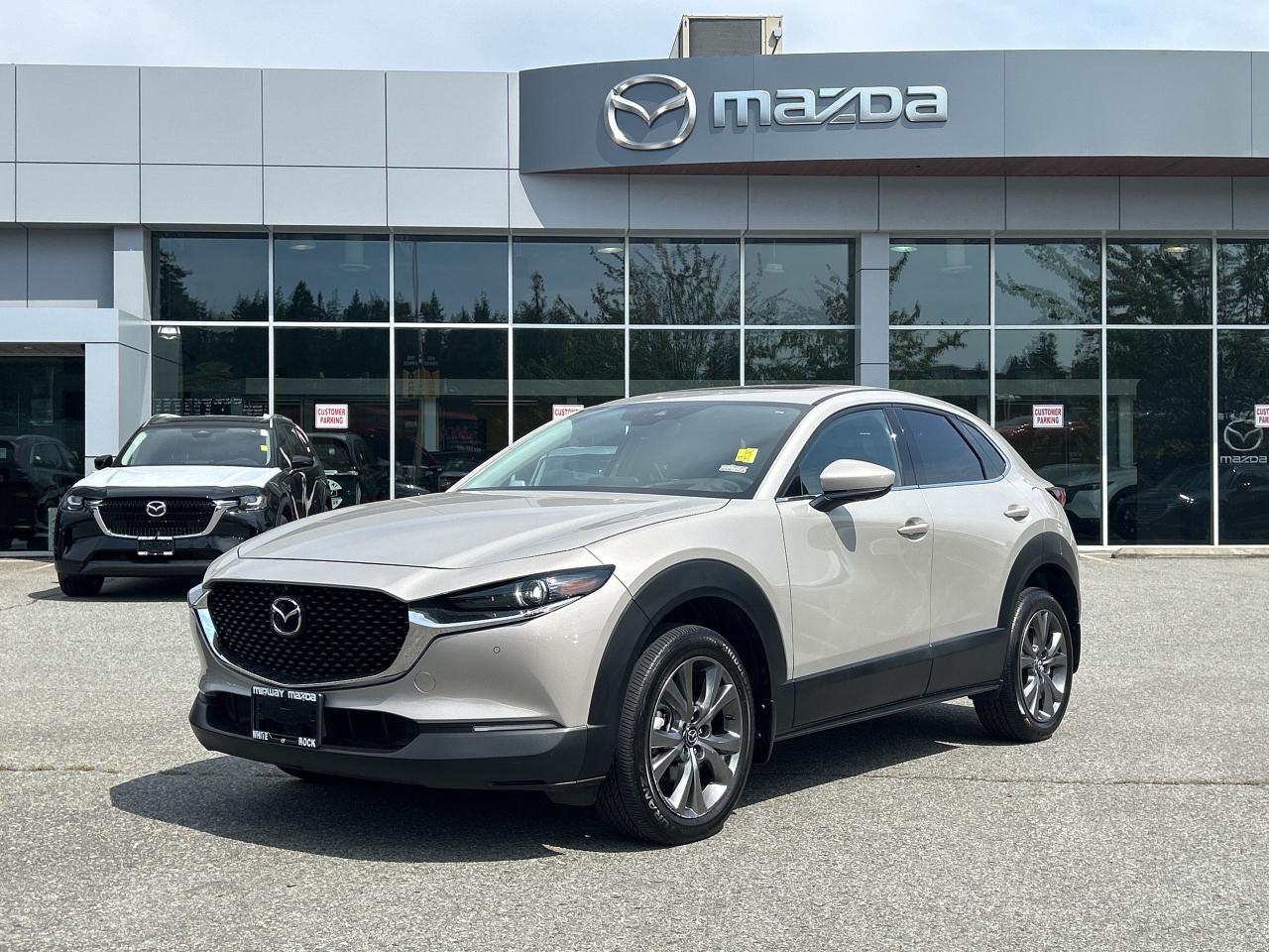 Come see the Best Selection of Pre-Owned Mazdas in BC!!!! Highlights include iActiv AWD, Bose Sound System, Leather, Moonroof, Navigation, 360 Camera, Front & Rear Park Sensors, Heated Seats, Bluetooth, Apple Car Play/Android Auto, iActiv Safety including Autonomous Braking(ICBC DISCOUNT), Advanced Blind Spot Monitor, Alloys, Heads Up Display & So Much More, Balance of Factory Warranty, British Columbia Vehicle, Dealer Inspected, Dealer Serviced, Excellent Condition, Free CarFax Report, Full Service History, Low KM, Multi-Point Inspection, No Lien, Oil Changed, Vehicle Detailed, SO DONT WAIT TO COME ON INTO MIDWAY MAZDA TO BOOK A TEST DRIVE TODAY. Our team is professional, MVSABC Certified and we offer a no pressure environment. Finding the right vehicle at the right price, we are here to help!

- Mechanically inspected by our Licensed Mazda Master Technicians  
- This vehicle is Carfax Verified, We have nothing to hide  
- Vehicle includes Warranty at this price  
- Price subject to $599 documentation fee 
- Got a vehicle to trade? Drive it in and have our Professional Appraisers look at it!  
- Financing Available. Not sure about your credit approval? No problem, APPLY ONLINE TODAY!  
- Professional, MVSABC Certified and Friendly staff are ready to Serve you!  
- Extended Warranty is available on all of our pre-owned inventory, just ask us for details!  

We have a huge variety of Pre-Owned Nissan, Honda, Toyota, Chrysler, Dodge, Subaru, Mazda, Kia, Hyundai, Ford, Lincoln, Infiniti, Fiat, Suzuki, Chevrolet, Pontiac, Jeep, GMC, Saturn, Lexus, Volkswagen, Mitsubishi Cars, Minivans, Trucks and SUV to choose from!  MIDWAY MAZDA is a family owned business that has been serving White Rock, Surrey, Burnaby, Richmond, Vancouver and Langley since 1986. At Midway Mazda we dont just sell new Mazda models such as the MAZDA3, CX-3, CX30, CX-5, MAZDA5, MAZDA6 and CX-9...We dont just offer a fantastic selection of used cars... And we certainly dont just offer high-caliber Mazda service. Rather, at Midway Mazda, we take the time to get to know each and every driver we meet. It doesnt matter if youre from Burnaby, Richmond, Vancouver or Langley; we get to know your driving style, needs, desires and maintenance habits. For people looking to buy a car, this means an amiable, pressure-free environment. Rather than push cars, Midway Mazda suggests the ones that will best meet your lifestyle and budget...For people who might not have the best memory and/or diligence when it comes to getting their new Mazda or used car serviced, we help make sure you stay on track so you can get every last mile paid for. Midway Mazda even has drivers backs covered in the event of an accident, thanks to our state-of-the-art Mazda service center and expert staff who are continuously training on the latest repairs and tools of the trade. To learn more about how Midway Mazda is dedicated to making your life easier, please contact us. Or better yet, stop in and meet us in person at 3050 King George Blvd., Surrey, British Columbia, Canada. We hope to have the pleasure of meeting you soon. Please call for availability. Dealer #8333