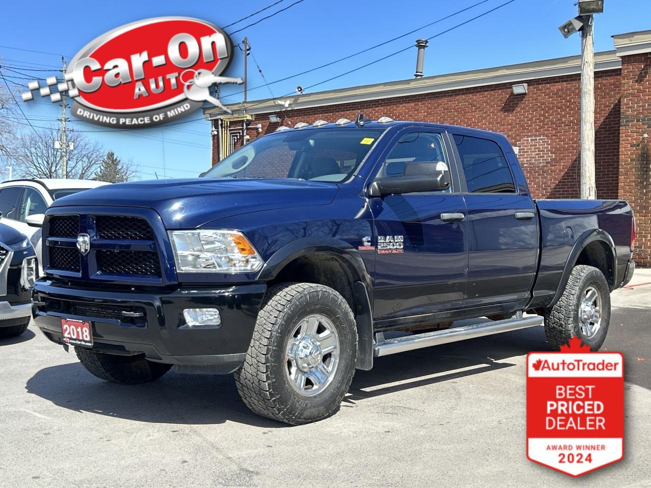 Used 2018 RAM 2500 4X4 OUTDOORSMAN| CREW| 6.7L CUMMINS | HTD SEATS | for sale in Ottawa, ON