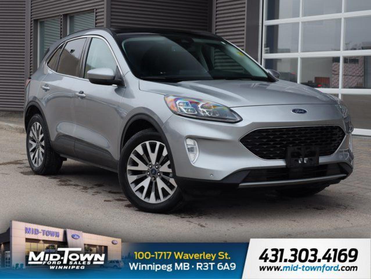 Used 2022 Ford Escape Titanium ULTRA LOW KM CLEAN CAR FAX ONE OWNER GREAT VALUE for sale in Winnipeg, MB
