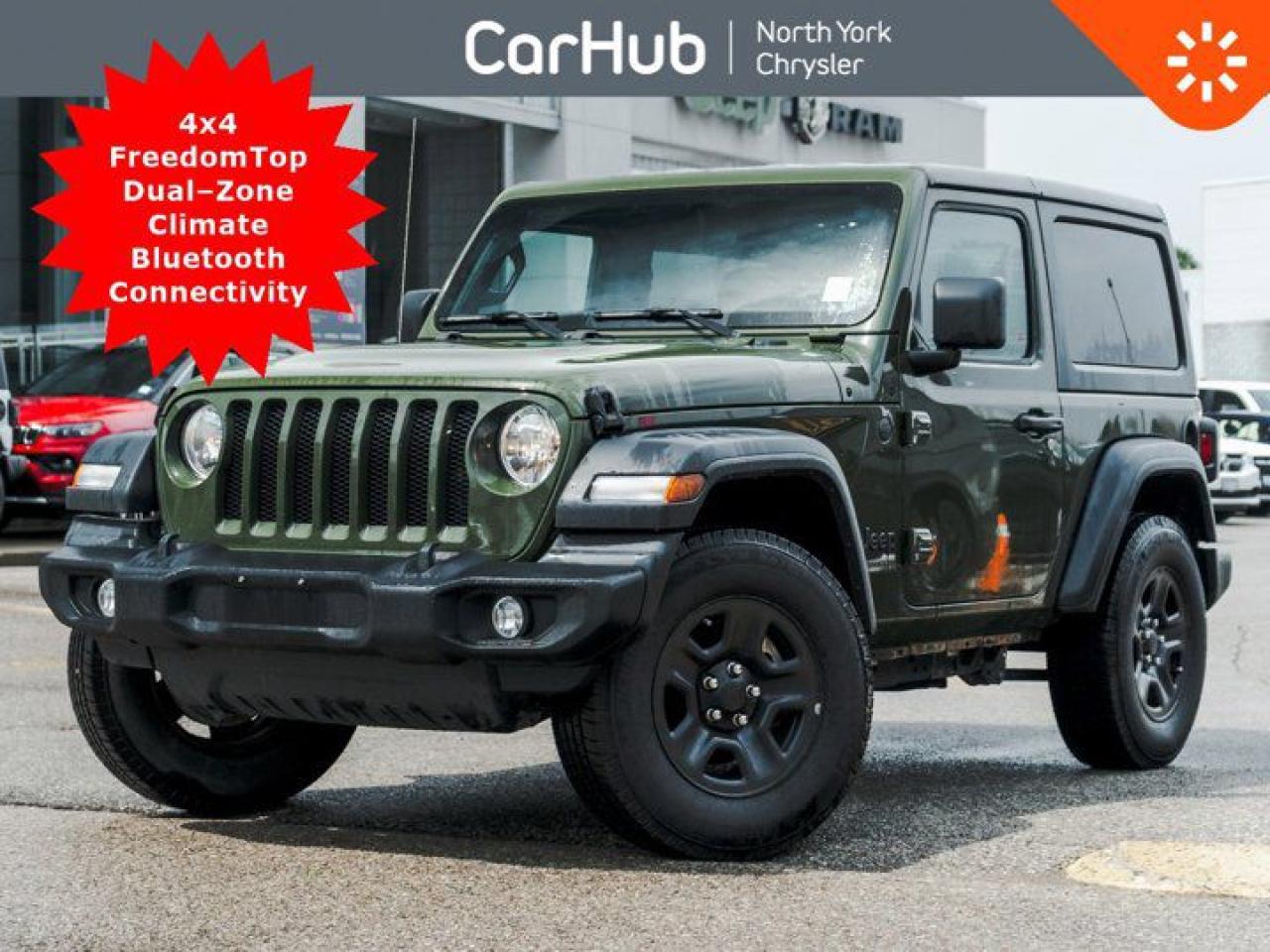 Used 2022 Jeep Wrangler Sport 4x4 FreedomTop DualZone Climate  Bluetooth for sale in Thornhill, ON