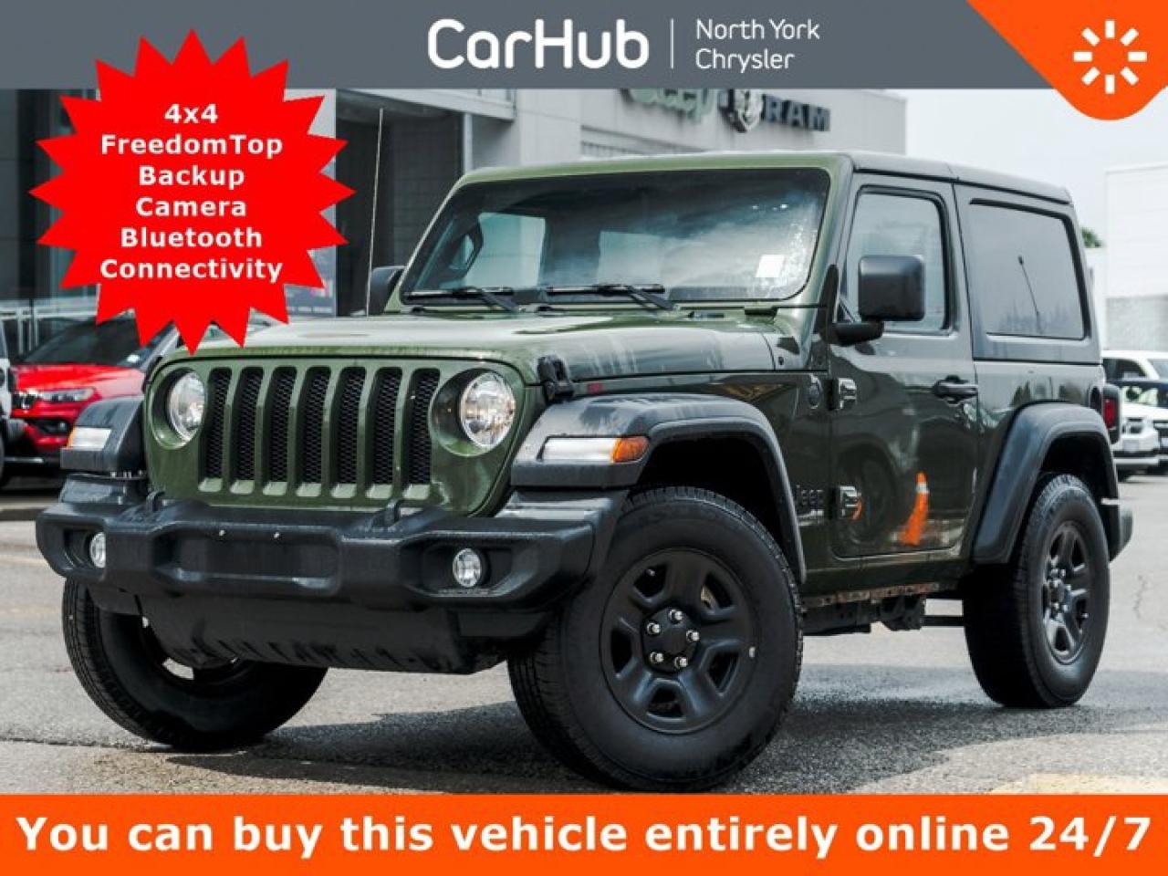 Used 2022 Jeep Wrangler Sport 4x4 FreedomTop Backup Camera Bluetooth Connectivity for sale in Thornhill, ON