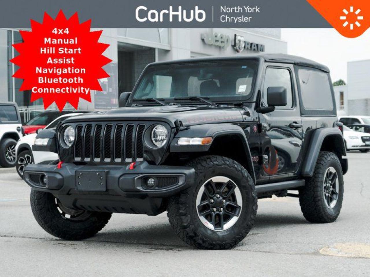 Used 2022 Jeep Wrangler Rubicon 4x4 Manual Hill Start Assist Navi Bluetooth for sale in Thornhill, ON