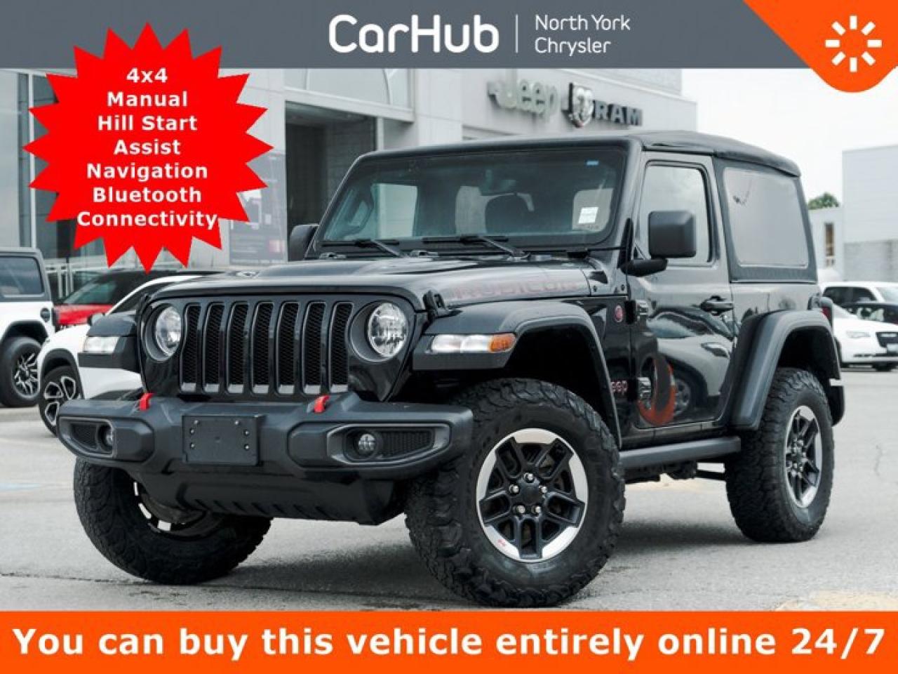 Used 2022 Jeep Wrangler Rubicon 4x4 Manual Hill Start Assist Navi Bluetooth for sale in Thornhill, ON
