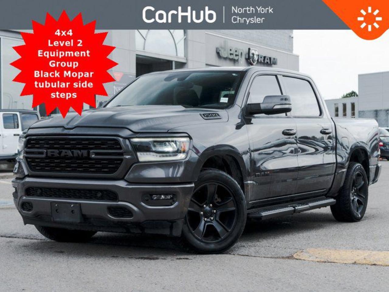 Used 2022 RAM 1500 Sport 4x4 Level 2 Equipment Group   Black Mopar tubular side steps for sale in Thornhill, ON