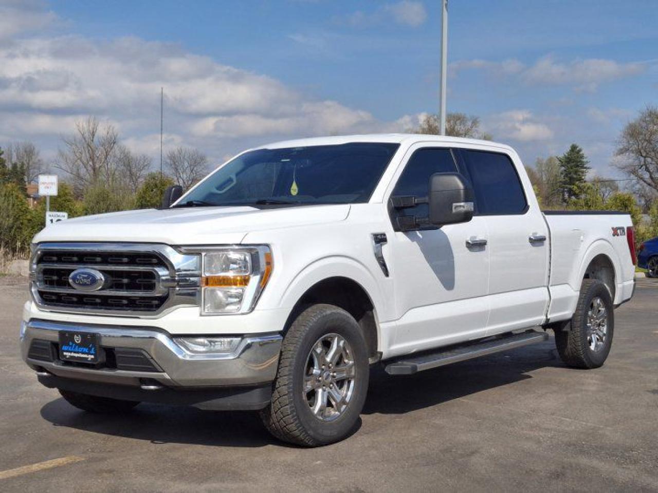 Check out this certified 2021 Ford F-150 XLT Crew 4X4 | 5.0L | XTR | 301A | Tow Pkg | Power Seat | Tailgate Step | Bucket Seats |and More !. Its Automatic transmission and 5.0 L engine will keep you going. This Ford F-150 features the following options: Tow Package, Air Conditioning, Tilt Steering Wheel, Steering Radio Controls, Power Windows, Power Locks, Traction Control, Power Mirrors, Power Drivers Seat, and Android Auto / Apple CarPlay. Stop by and visit us at Mark Wilsons Better Used Cars, 5055 Whitelaw Road, Guelph, ON N1H 6J4.60+ years of World Class Service!450+ Live Market Priced VEHICLES! ONE MASSIVE LOCATION!Free Local Delivery Available!FINANCING! - Better than bank rates! 6 Months No Payments available on approved credit OAC. Zero Down Available. We have expert licensed credit specialists to secure the best possible rate for you and keep you on budget ! We are your financing broker, let us do all the leg work on your behalf! Click the RED Apply for Financing button to the right to get started or drop in today!BAD CREDIT APPROVED HERE! - You dont need perfect credit to get a vehicle loan at Mark Wilsons Better Used Cars! We have a dedicated licensed team of credit rebuilding experts on hand to help you get the car of your dreams!WE LOVE TRADE-INS! - Top dollar trade-in values!SELL us your car even if you dont buy ours! HISTORY: Free Carfax report included.Certification included! No shady fees for safety!EXTENDED WARRANTY: Available30 DAY WARRANTY INCLUDED: 30 Days, or 3,000 km (mechanical items only). No Claim Limit (abuse not covered)5 Day Exchange Privilege! *(Some conditions apply)CASH PRICES SHOWN: Excluding HST and Licensing Fees.2019 - 2024 vehicles may be daily rentals. Please inquire with your Salesperson.