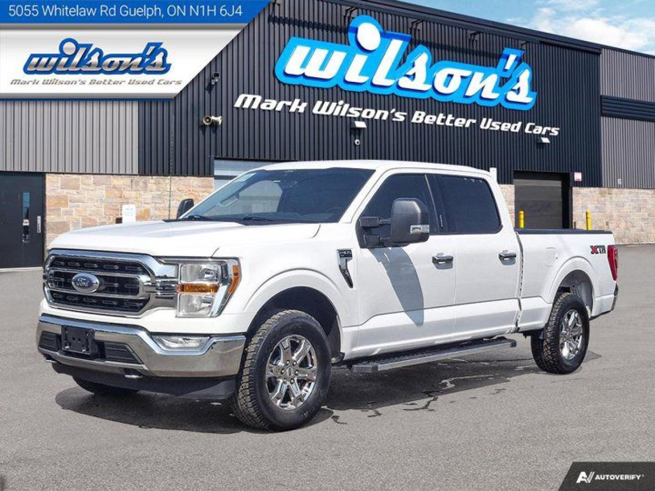 Used 2021 Ford F-150 XLT Crew 4X4 | 5.0L | XTR | 301A | Tow Pkg | Power Seat | Tailgate Step | Bucket Seats |and More ! for sale in Guelph, ON
