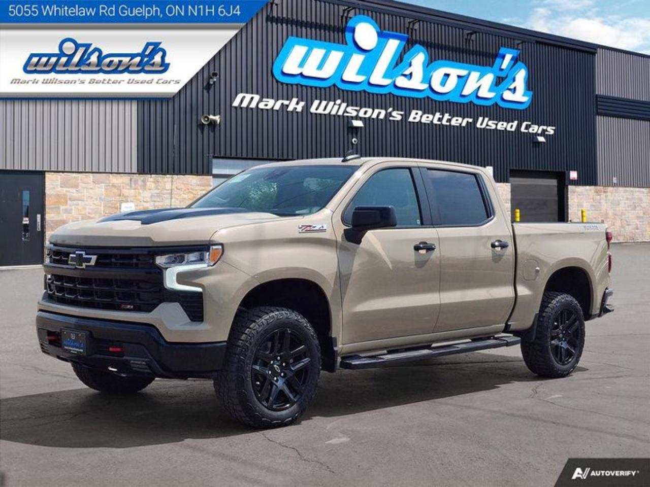 Used 2023 Chevrolet Silverado 1500 LT Trail BossCrew | Z71 | Heated Seats | Power Seat | Trailer Brake Controller | Rear Camera & More! for sale in Guelph, ON
