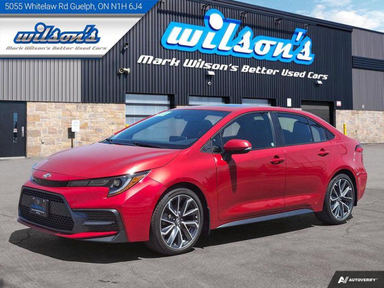 Used 2021 Toyota Corolla SE Upgrade | Sunroof | Adaptive Cruise | Apple CarPlay & Android Auto | Heated Steering | and More ! for sale in Guelph, ON