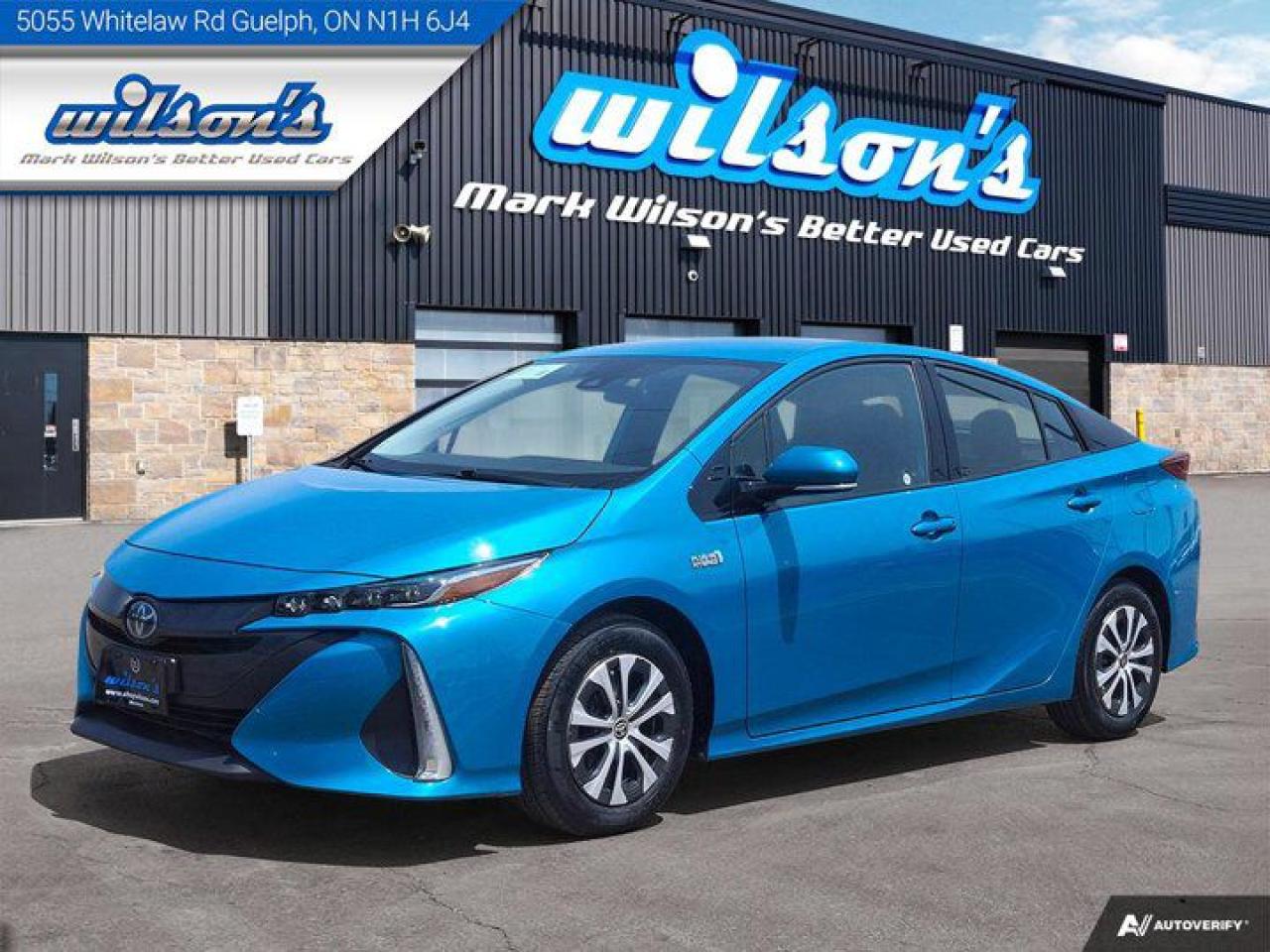 Used 2020 Toyota Prius Prime | PHEV | Safety Sense| Heated Seats | Bluetooth | Rear Camera | and More ! for sale in Guelph, ON