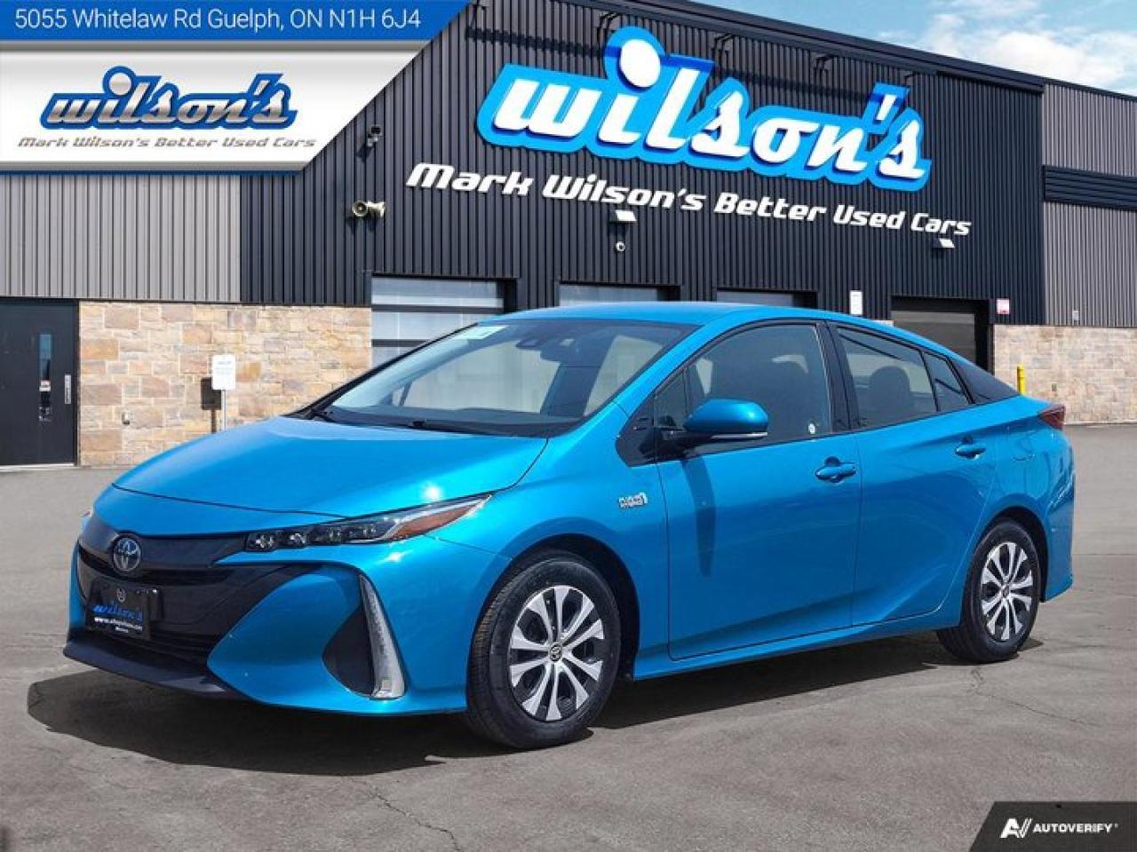 Used 2020 Toyota Prius Prime | PHEV | Safety Sense| Heated Seats | Bluetooth | Rear Camera | and More ! for sale in Guelph, ON