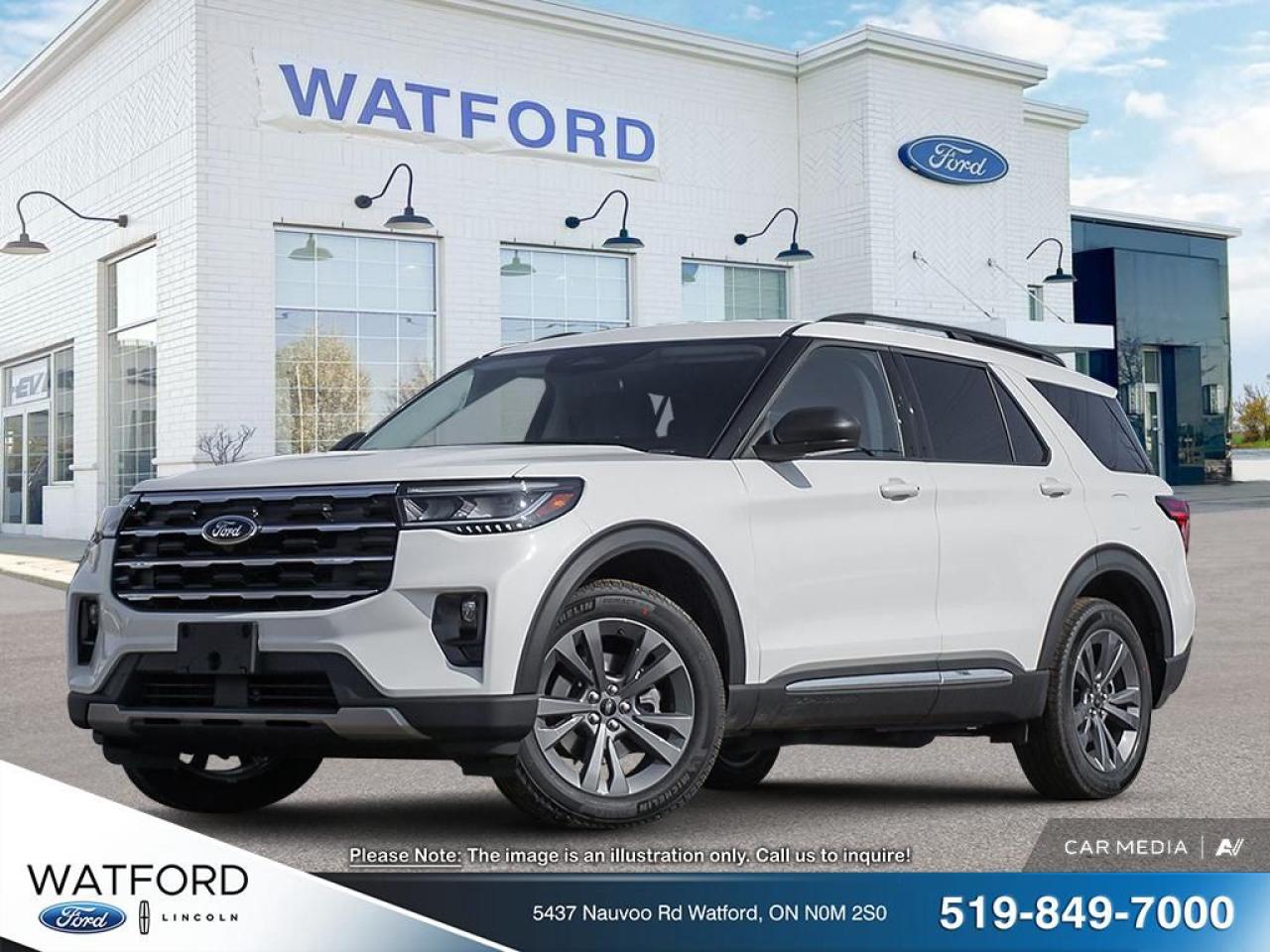 New 2025 Ford Explorer ACTIVE for sale in Watford, ON