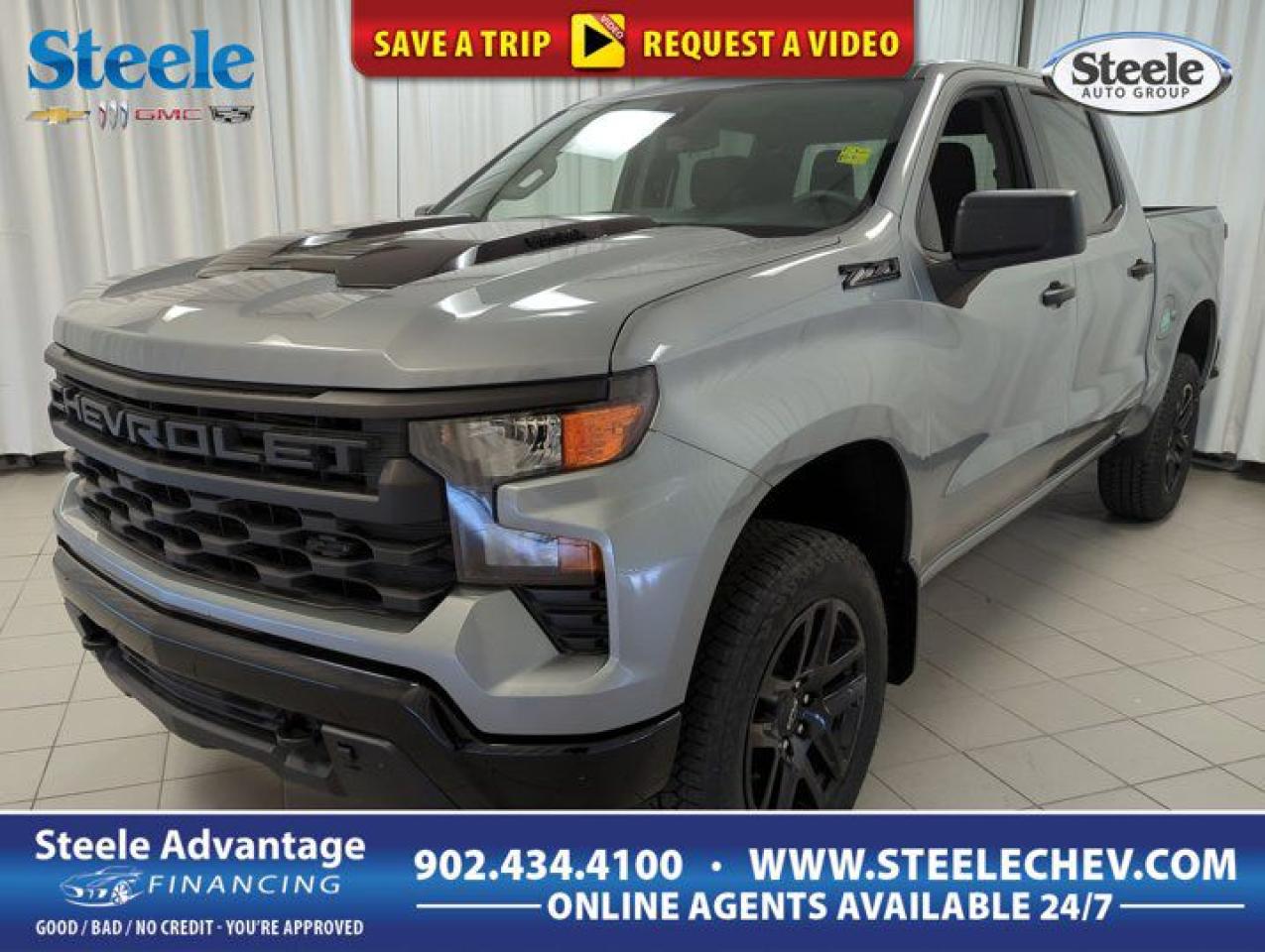 New 2025 Chevrolet Silverado 1500 Custom Trail Boss for sale in Dartmouth, NS