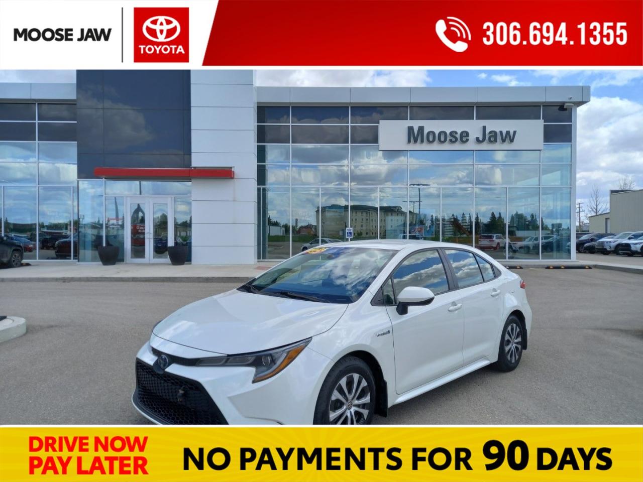 Used 2021 Toyota Corolla Hybrid ONE OWNER, LOCAL TRADE, HYBRID SYNENERGY DRIVE, HEATED SEATS, SMART KEY, AUTO CLIMATE CONTROL, 8