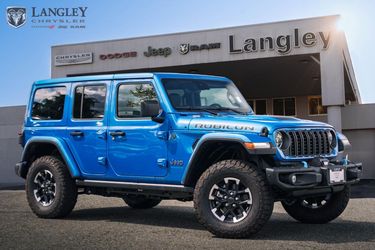 New 2024 Jeep Wrangler 4xe RUBICON for sale in Surrey, BC