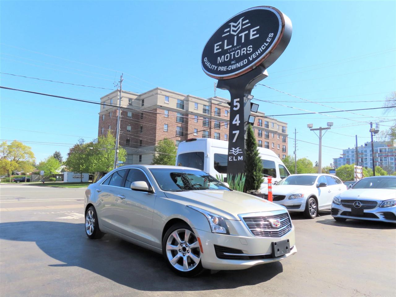 Used 2015 Cadillac ATS 2.0L Standard - Leather - Sunroof - Low Kms !! for sale in Burlington, ON
