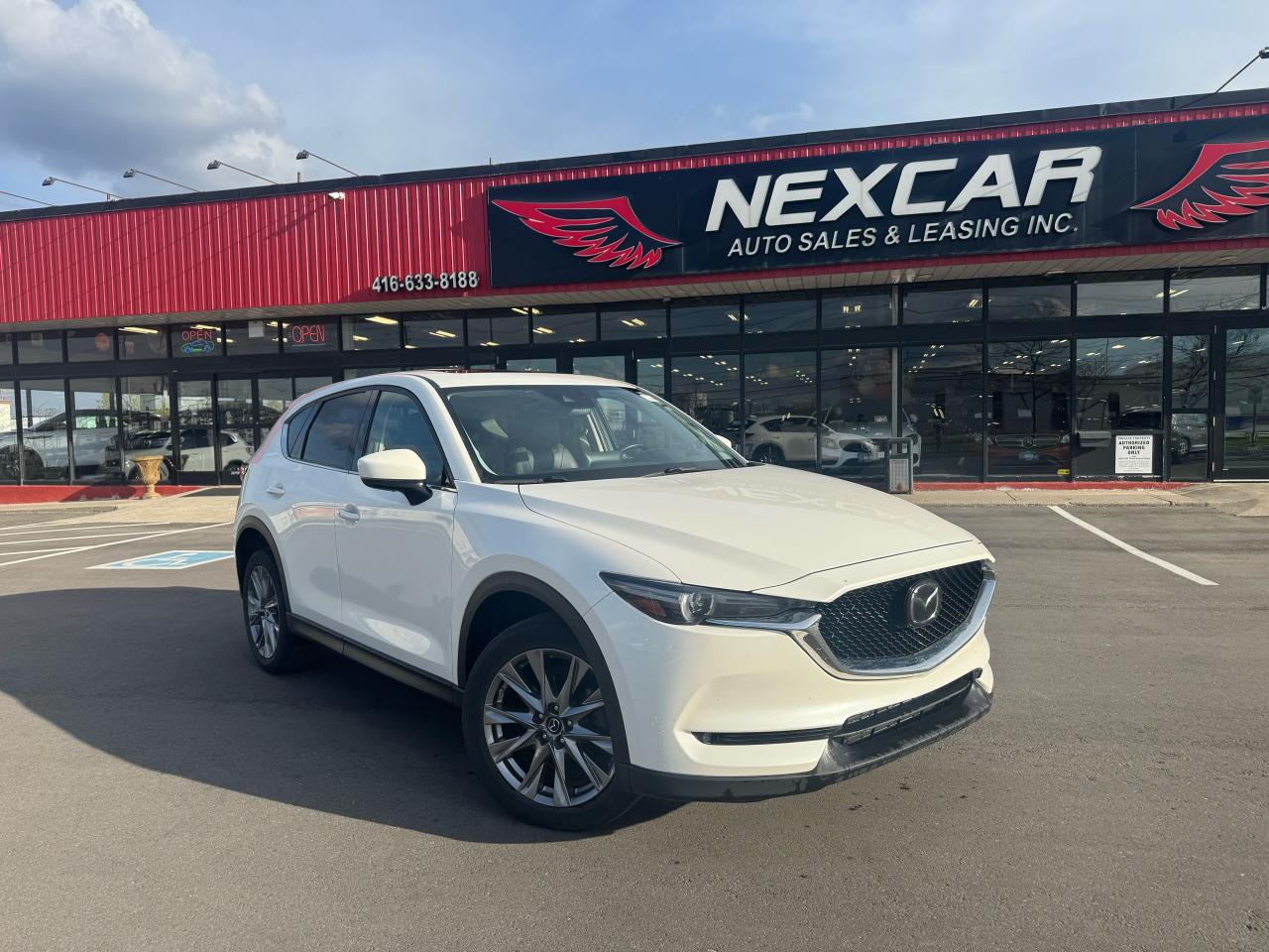 Used 2020 Mazda CX-5 GT W/TURBO AWD LEATHER SUNROOF NAVI B/SPOT CAMERA for sale in North York, ON