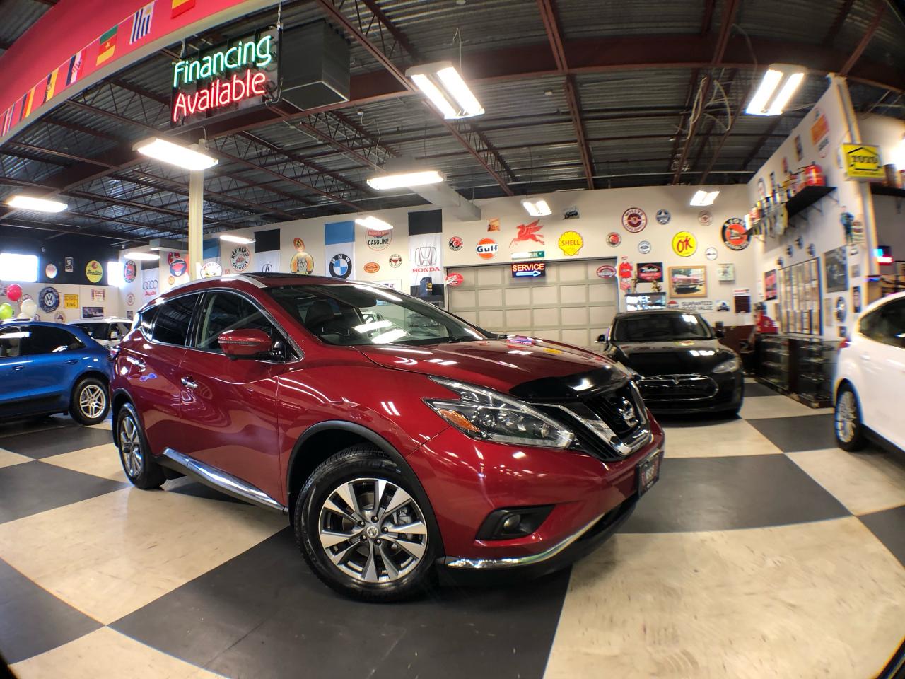 2018 Nissan Murano SL AWD LEATHER P/SUNROOF NAVI  B/SPOT CAMERA
