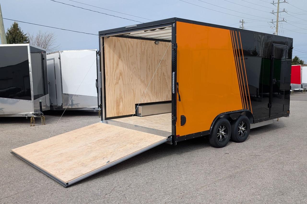 2025 Canadian Trailer Company 8.5X16 V-Nose Cargo Trailer Aluminum Tandem Axle