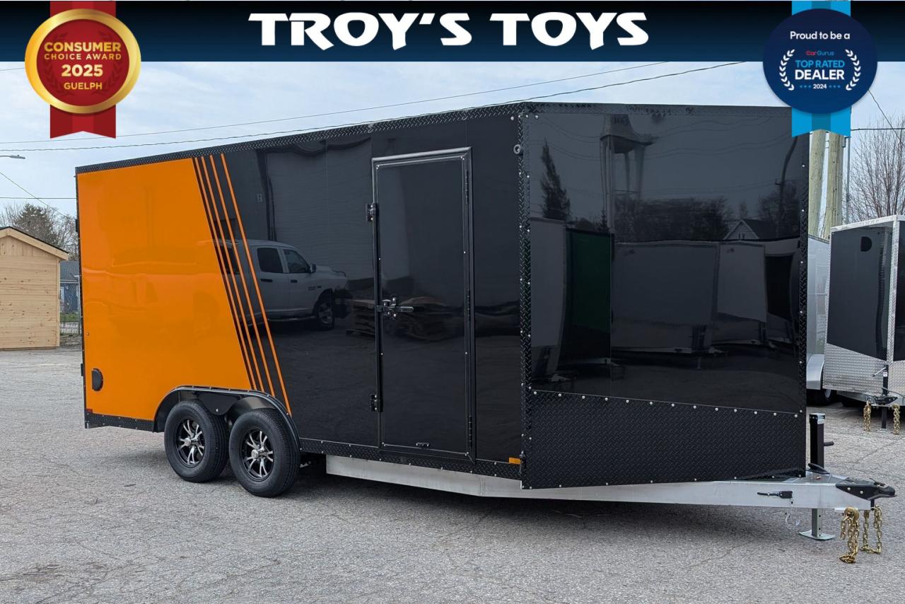 2025 Canadian Trailer Company 8.5X16 V-Nose Cargo Trailer Aluminum Tandem Axle