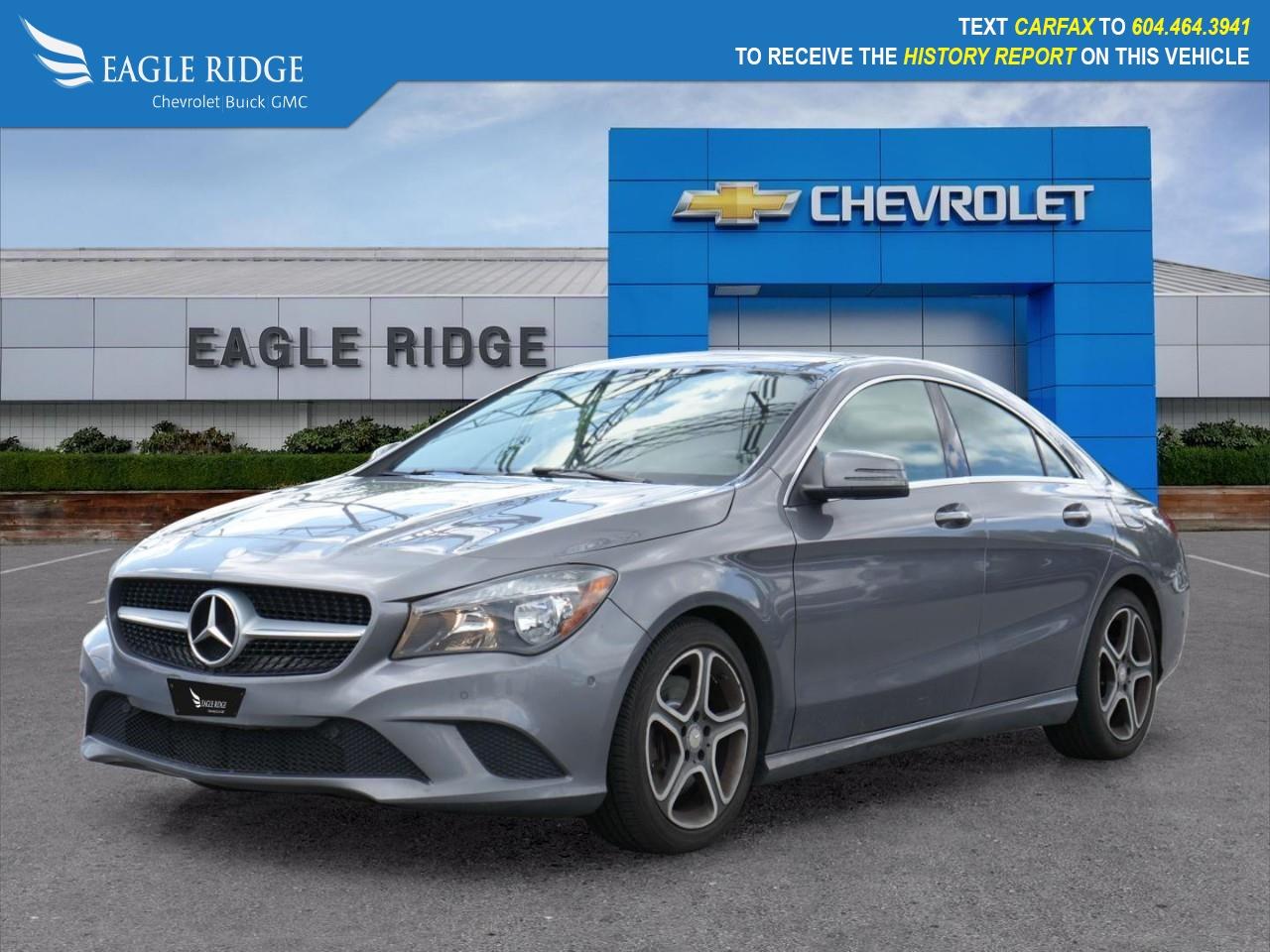 Used 2015 Mercedes-Benz CLA-Class Power Lumbar Support, Power passenger seat, Power steering, Power windows, Remote keyless entry, Split folding rear seat, Steering wheel mounted audio controls for sale in Coquitlam, BC