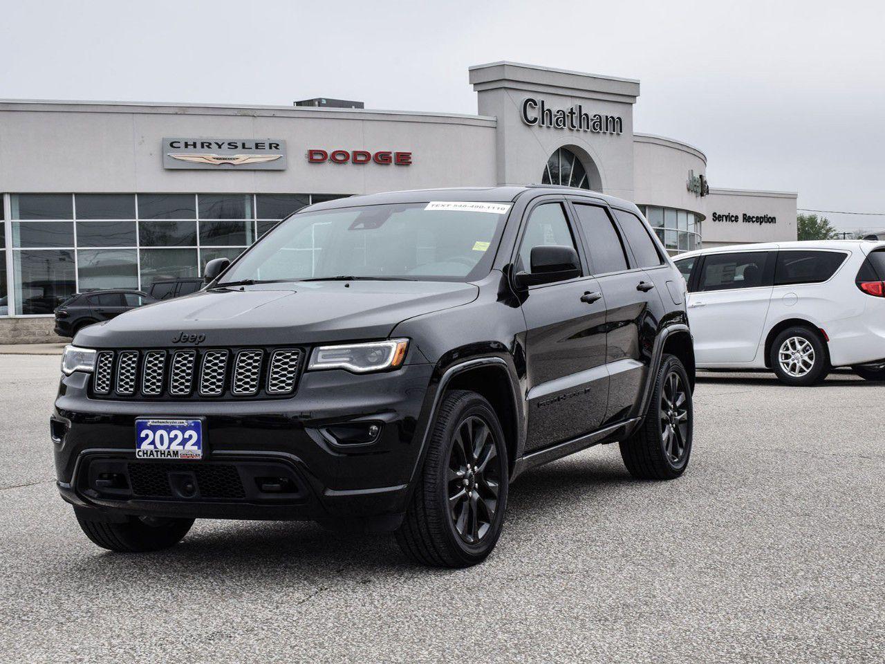 Used 2022 Jeep Grand Cherokee WK Altitude 4x4 for sale in Chatham, ON