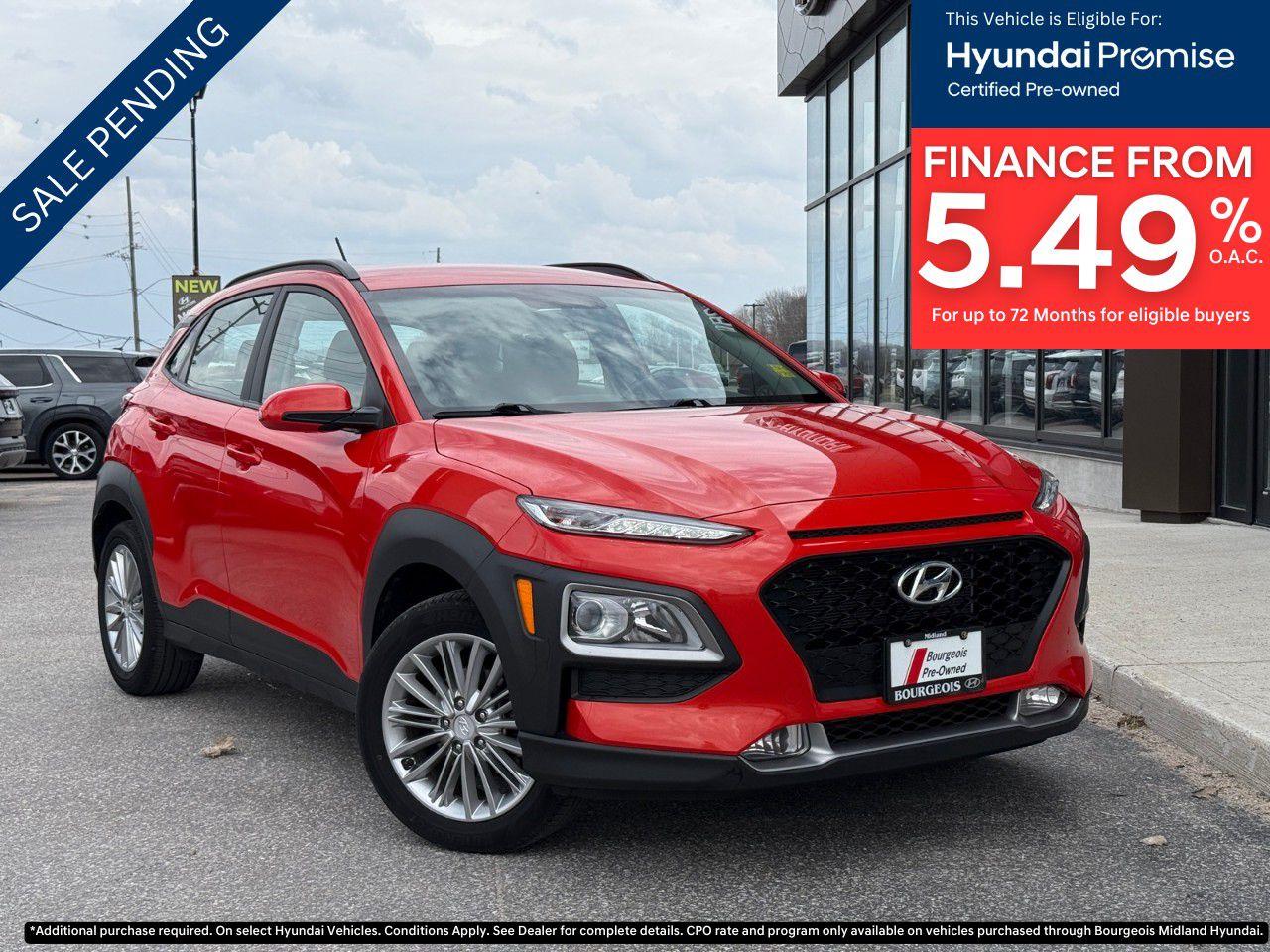 Used 2020 Hyundai KONA 2.0L Preferred FWD for sale in Midland, ON