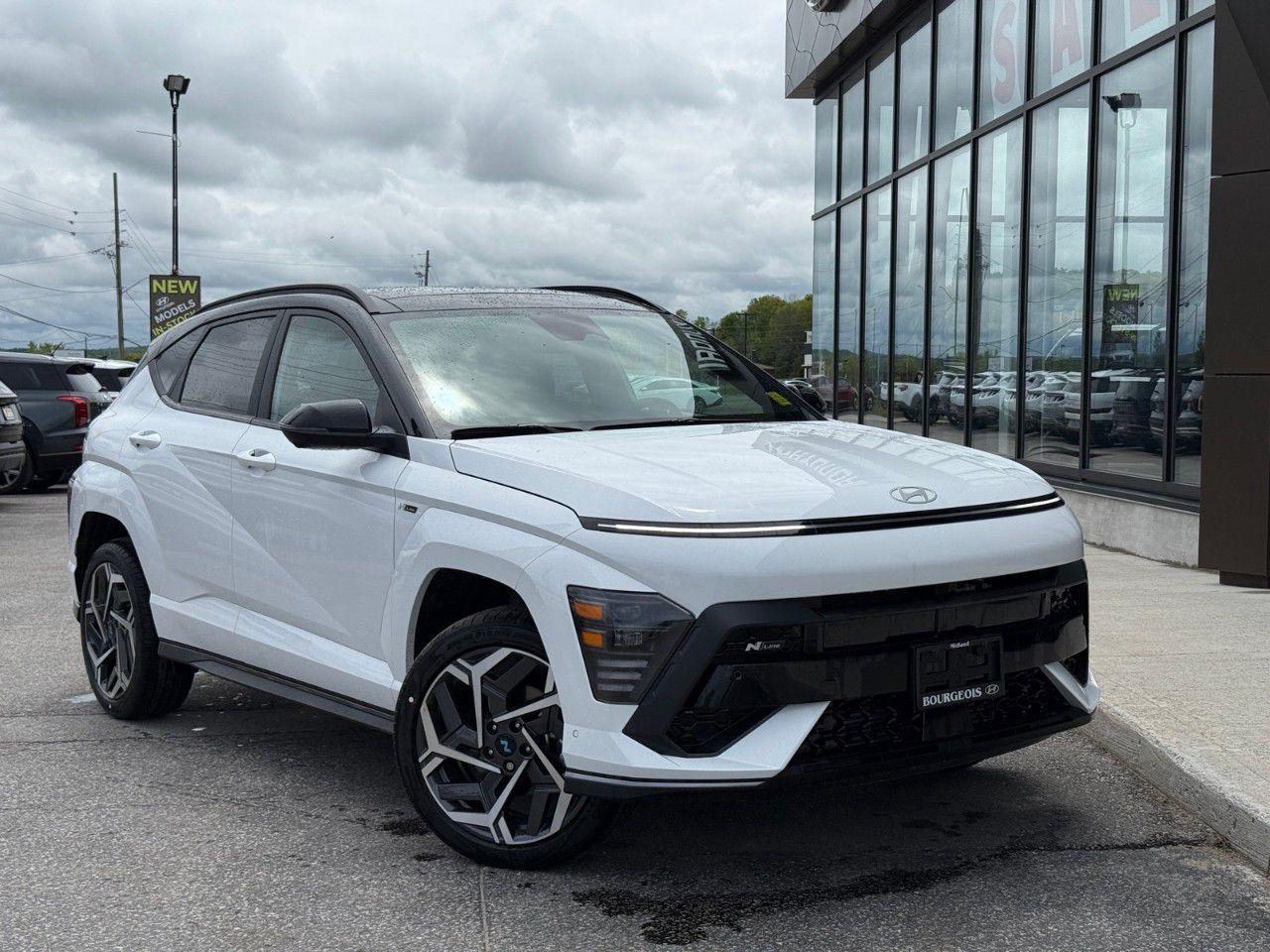 New 2025 Hyundai KONA 1.6T N Line Ultimate AWD w/Two-Tone Roof for sale in Midland, ON