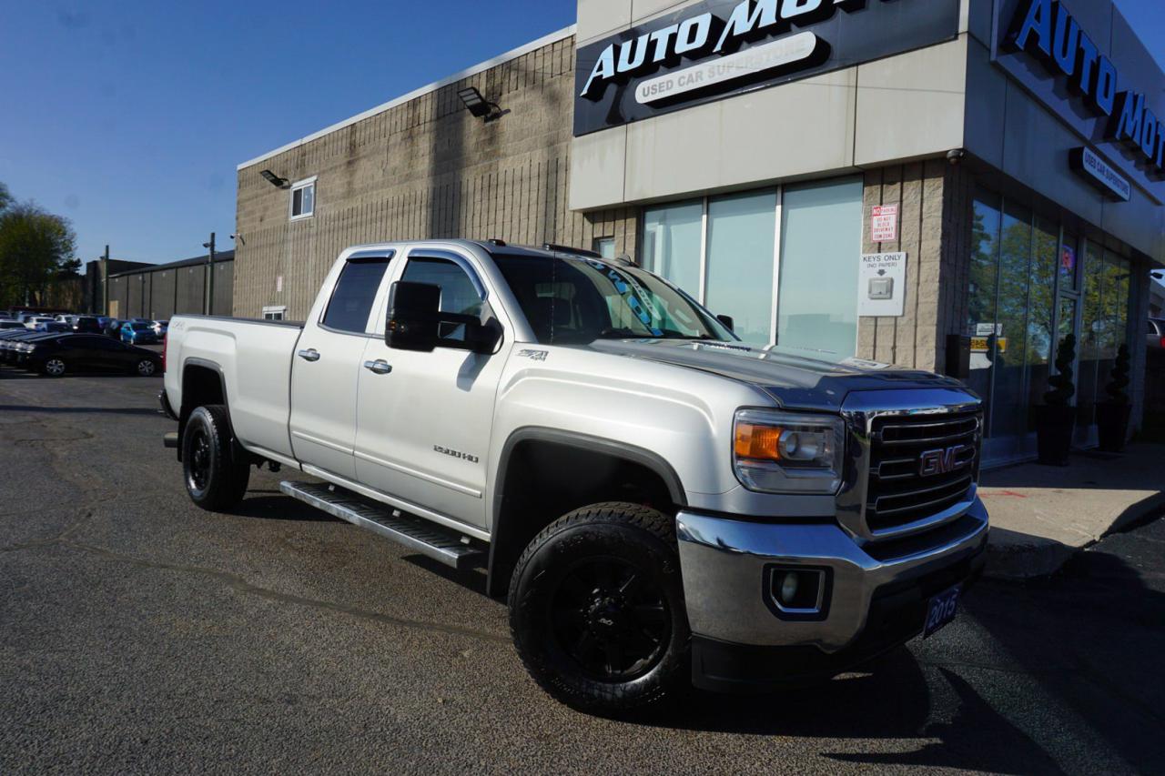 2015 GMC Sierra 2500 HD 6.6L V8 DIESEL 8-FOOT SLE 4WD CERTIFIED *ACCIDNET FREE* CAMERA BLUETOOTH LEATHER HEATED SEATS CRUISE ALLOYS - Photo #8