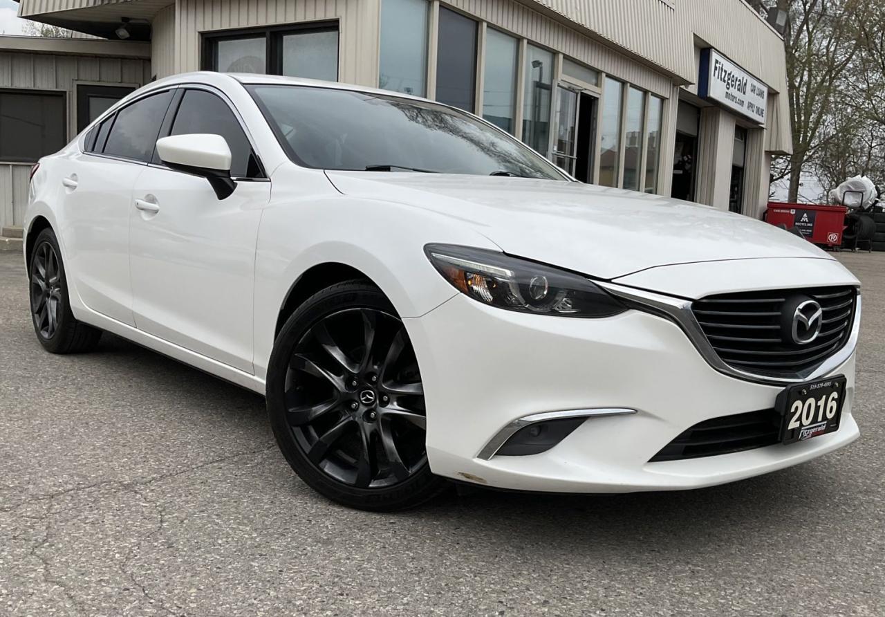 Used 2016 Mazda MAZDA6 GT - LTHR! NAV! BACK-UP CAM! BSM! SUNROOF! for sale in Kitchener, ON