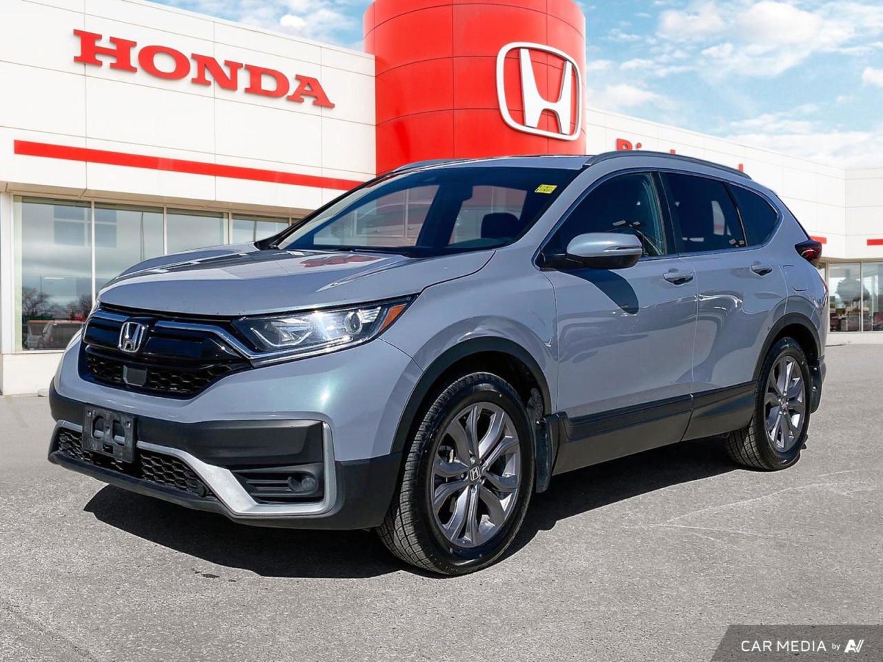Used 2022 Honda CR-V Sport Hwy Mileage | Power Tailgate | Certified | Heated Steering Wheel for sale in Winnipeg, MB
