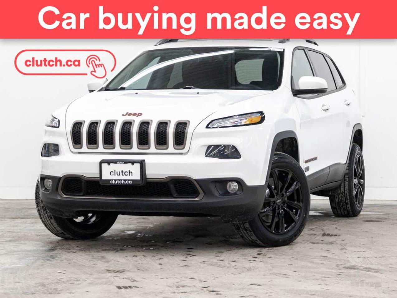 Used 2017 Jeep Cherokee Limited 75th Anniversary 4x4 w/Heated Front Seats, Sunroof, Rearview Cam for sale in Toronto, ON