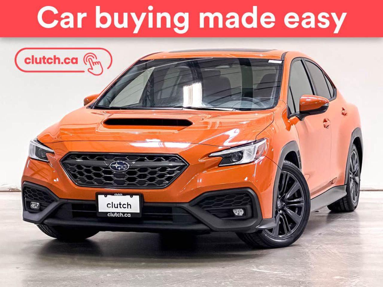 Used 2022 Subaru WRX Sport-Tech AWD w/ EyeSight w/ Apple CarPlay, Heated Front Seats, Rearview Cam for sale in Toronto, ON