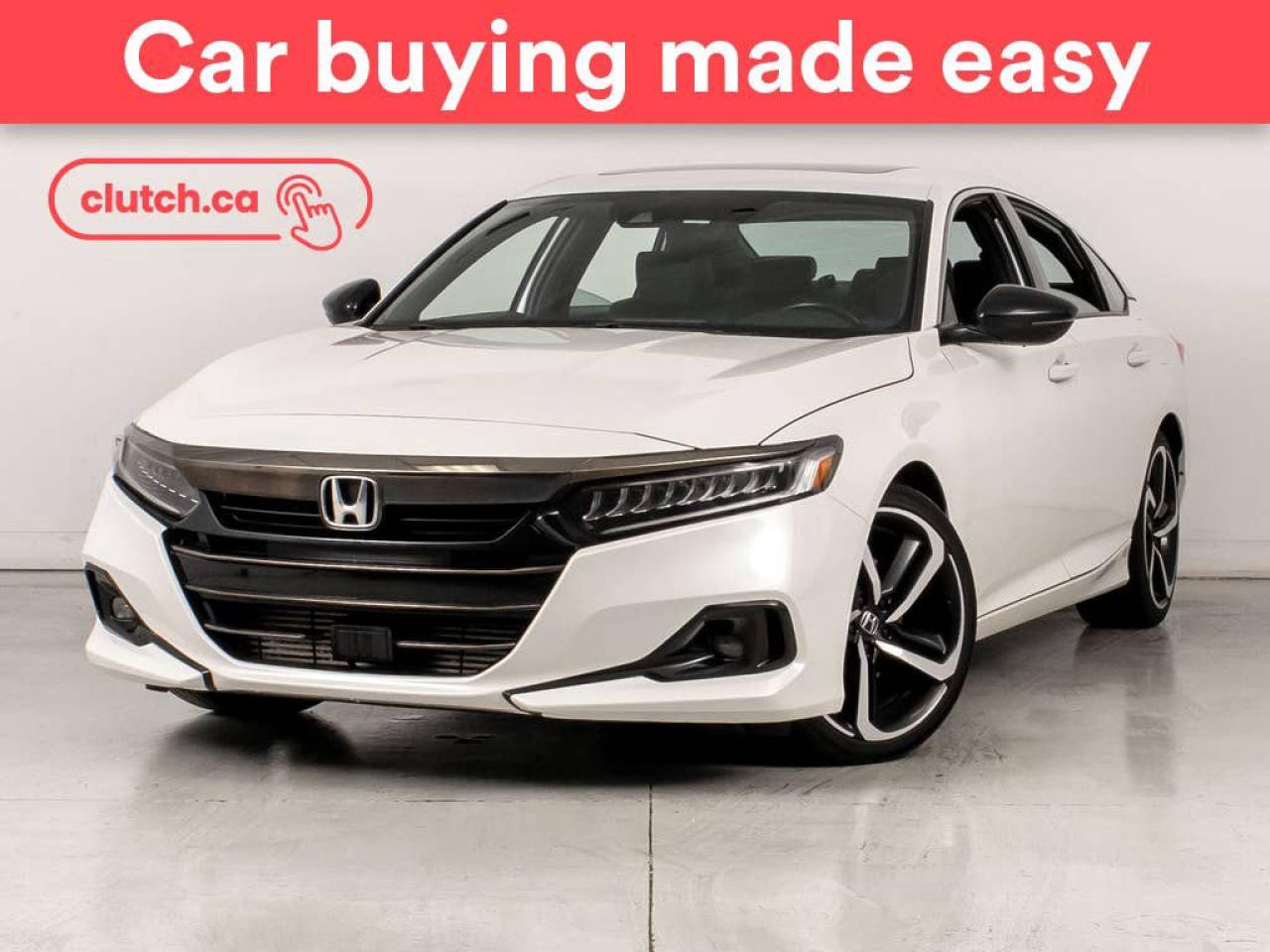 Used 2021 Honda Accord Sport 1.5T w/ Sunroof, Backup Cam, Adaptive Cruise for sale in Bedford, NS