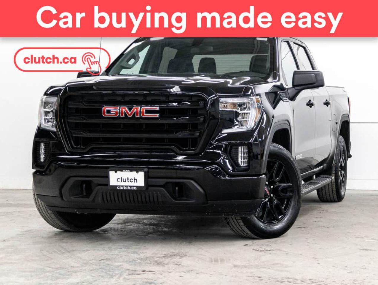 Used 2021 GMC Sierra 1500 Elevation 4x4 w/ Apple CarPlay & Android Auto, Rearview Cam, Heated Steering Wheel for sale in Toronto, ON