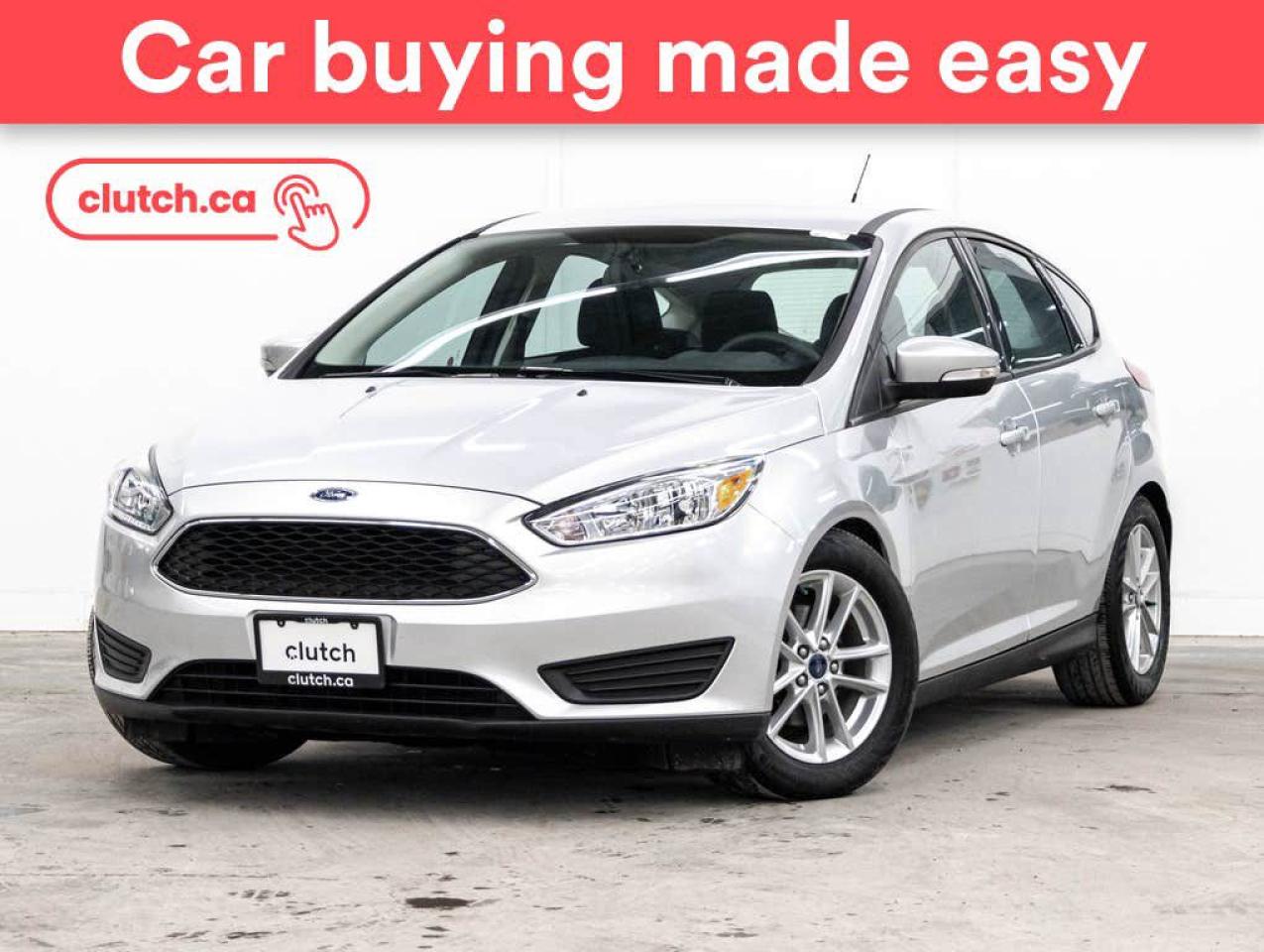 Used 2016 Ford Focus SE w/Cruise Control, Rearview Cam, Bluetooth for sale in Toronto, ON