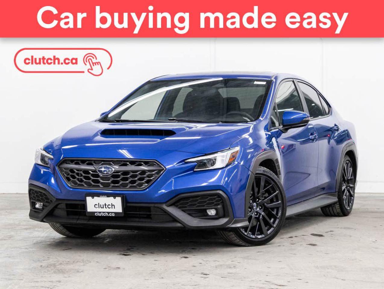 Used 2022 Subaru WRX Sport-Tech AWD w/ Apple CarPlay & Android Auto, Power Moonroof, Nav for sale in Bedford, NS