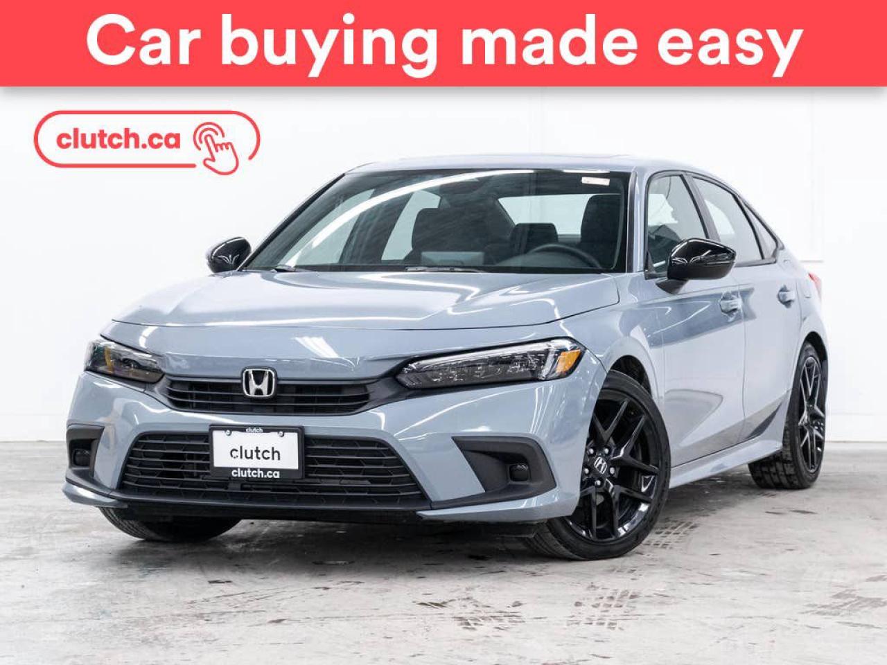 Used 2022 Honda Civic Sport w/Apple Carplay & Android Auto, Heated Front Seats, Backup Cam for sale in Toronto, ON
