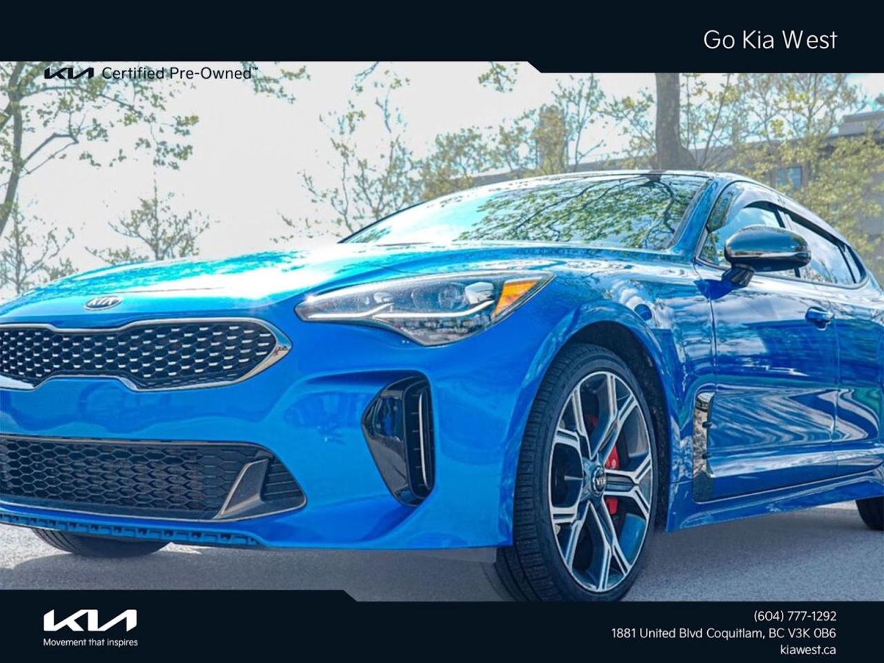Used 2020 Kia Stinger  for sale in Coquitlam, BC