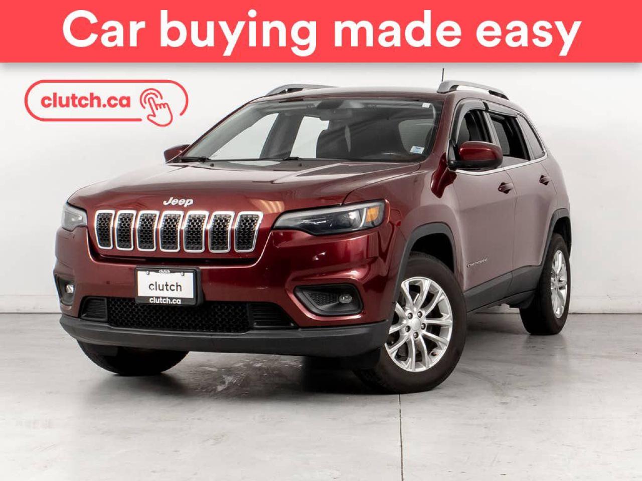 Used 2019 Jeep Cherokee North 4x4 w/ Apple CarPlay & Android Auto, Reverse Cam, Dual Zone A/C for sale in Bedford, NS