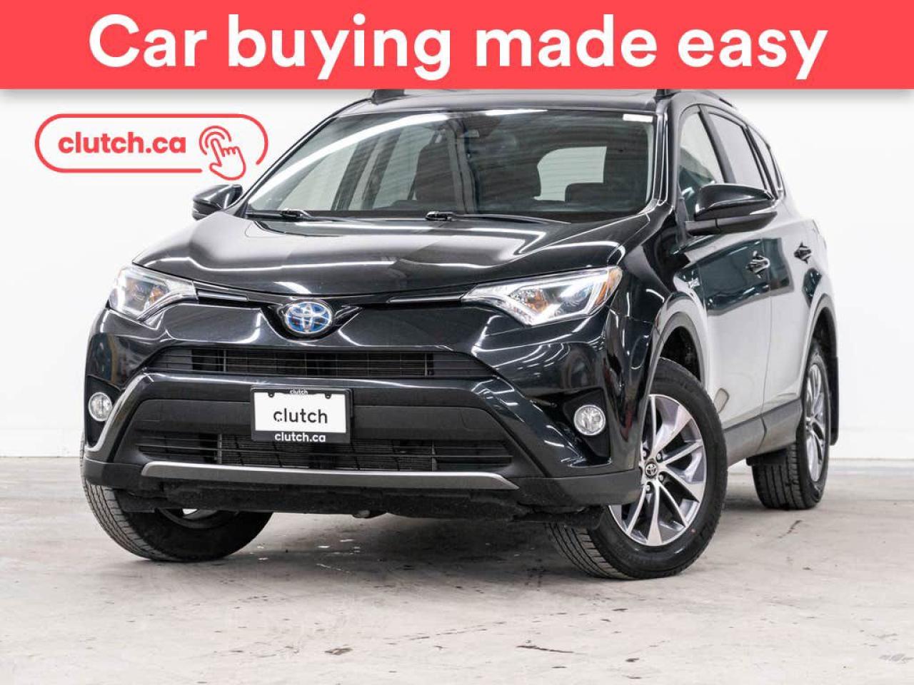 Used 2017 Toyota RAV4 Hybrid LE+ w/ Hybrid XLE Pkg w/ Power Moonroof, Rearview Cam, Heated Front Seats for sale in Toronto, ON