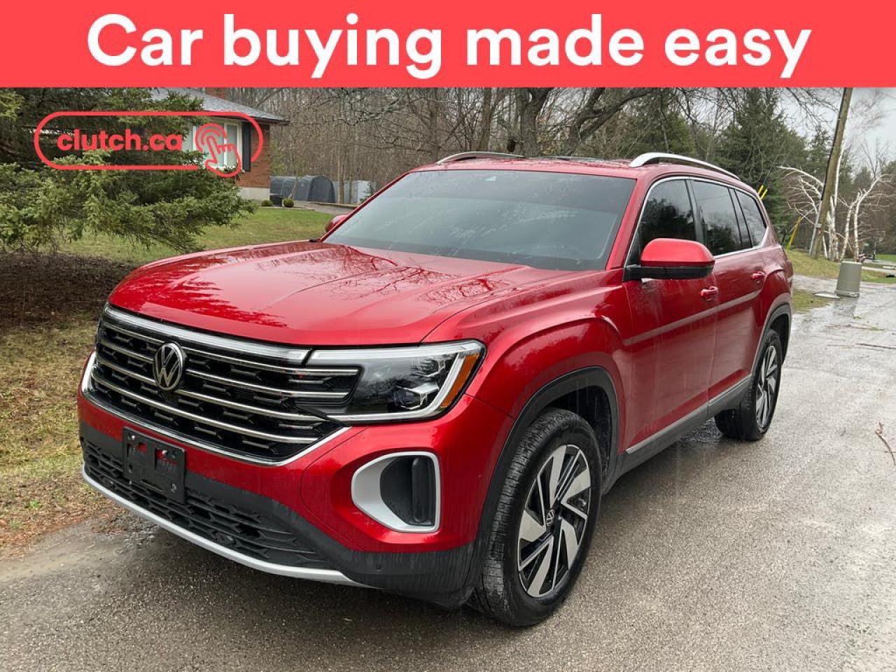 Used 2024 Volkswagen Atlas Highline AWD w/ Apple CarPlay, Heated Front Seats, Rearview Cam for sale in Toronto, ON